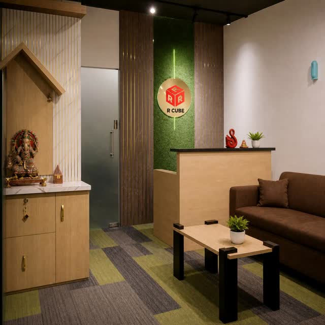 R Cube visitor lounge